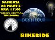 earth hour 2015 bikeride timisoara