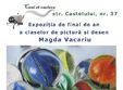 expozitia de final de an clasele de pictura si desen magda vacariu de la centrul cultural reduta