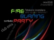 fire burning party