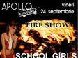 fire show kamasutra school girls party in club apollo focsani