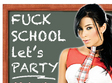 fuck school let s party la open pub din bucuresti