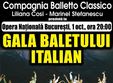 gala baletului italian la opera nationala bucuresti