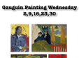 gauguin painting wednesday