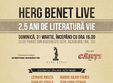 herg benet live 2 5 ani de literatura vie