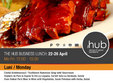 hub business lunch 22 26 april 2013