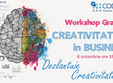 invitatie la workshop ul gratuit creativitatea in business