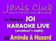 karaoke live party in janis club