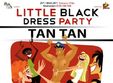 little black dress party tan tan