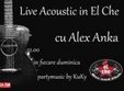 live acoustic cu alex anka
