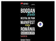 manifest pentru romania concert de pian bogdan vaida