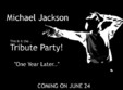 michael jackson tribute party 