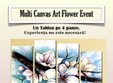 multi canvas art flower events