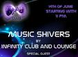 music shivers by infinity club and lounge
