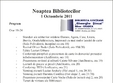 poze noaptea bibliotecilor la oradea