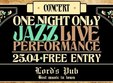 one night only jazz performance