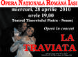 opera nationala din iasi vine la piatra neamt cu la traviata 