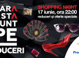 promenada coboara preturile la shopping night