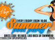poze summer night swimming pool party