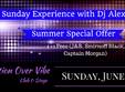 sunday experience with dj alex