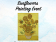 sunflowers painting event 27 aprilie