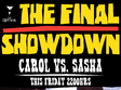 the final showdown carol vs sasha