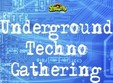 underground techno gathering in club suburbia din bucuresti