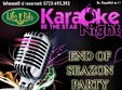 vineri si sambata karaoke night end of seazon party