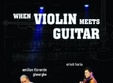 when violin meets guitar in godot cafe teatru