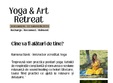 poze yoga art retreat