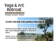 poze yoga art retreat