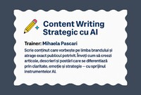 content writing strategic cu ai 6 septembrie 2025