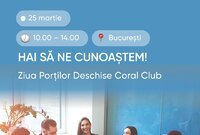 ziua por ilor deschise coral club