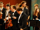 orchestra universitaria a universitatii nationale de muzica bucuresti pe scena filarmonicii pitest 13