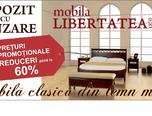 sambata vanzarilor promotionale de mobila la libertatea  0